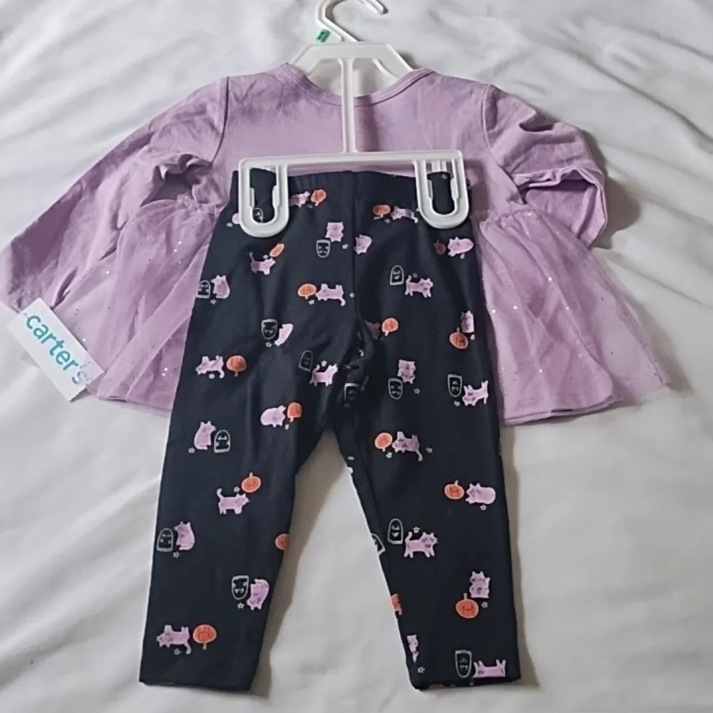 NWT Carter's Top & Leggings Set